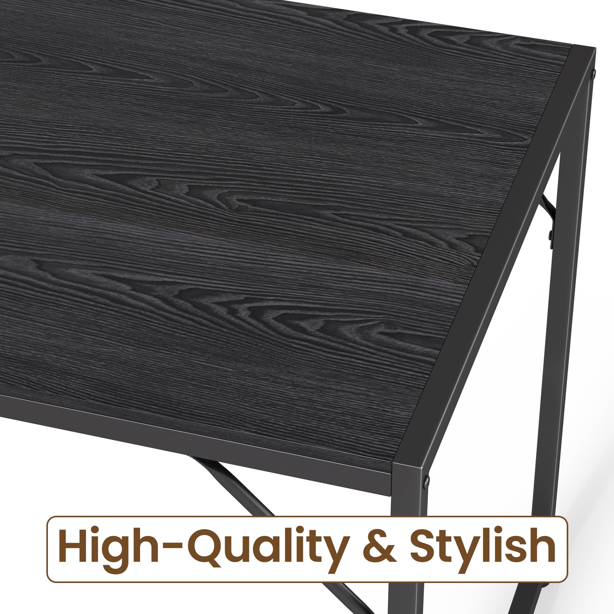 4-Piece Space-Saving Dining Table Set with Benches