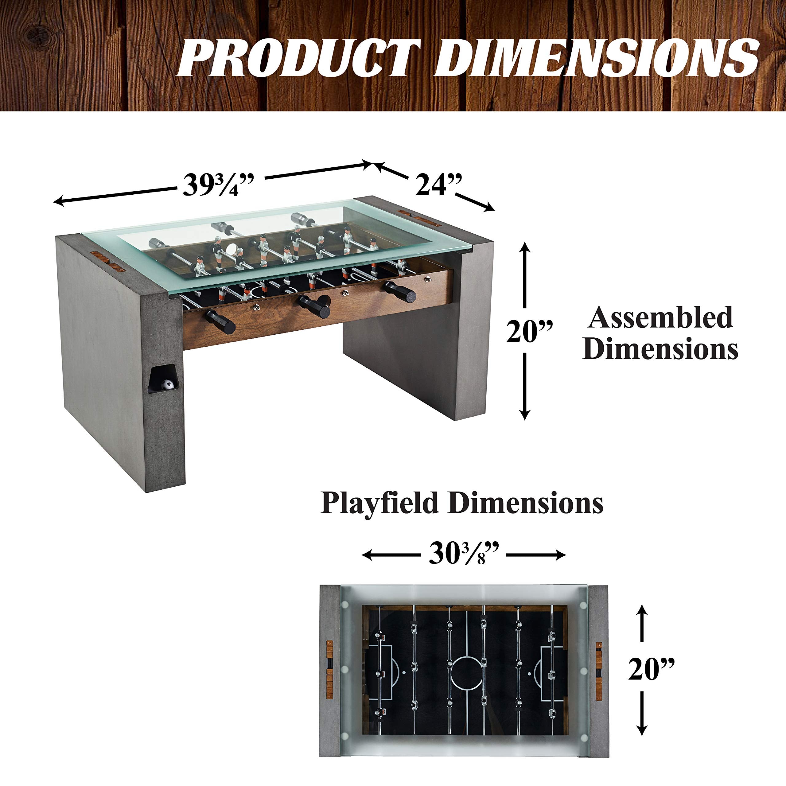 40" Urban Foosball Coffee Table