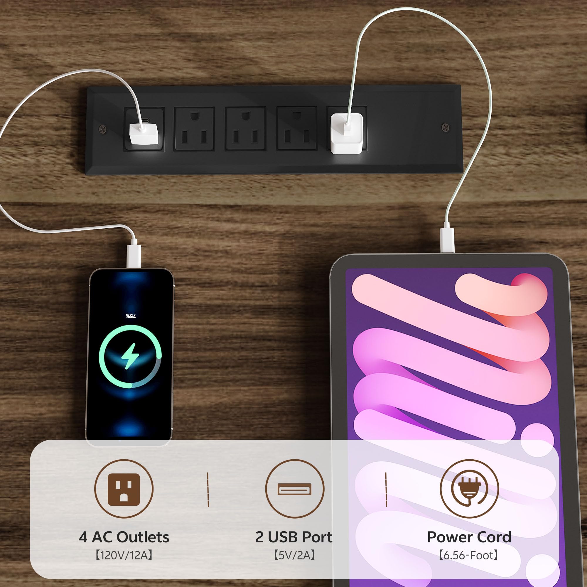 Executive L-Shaped Desk with Storage