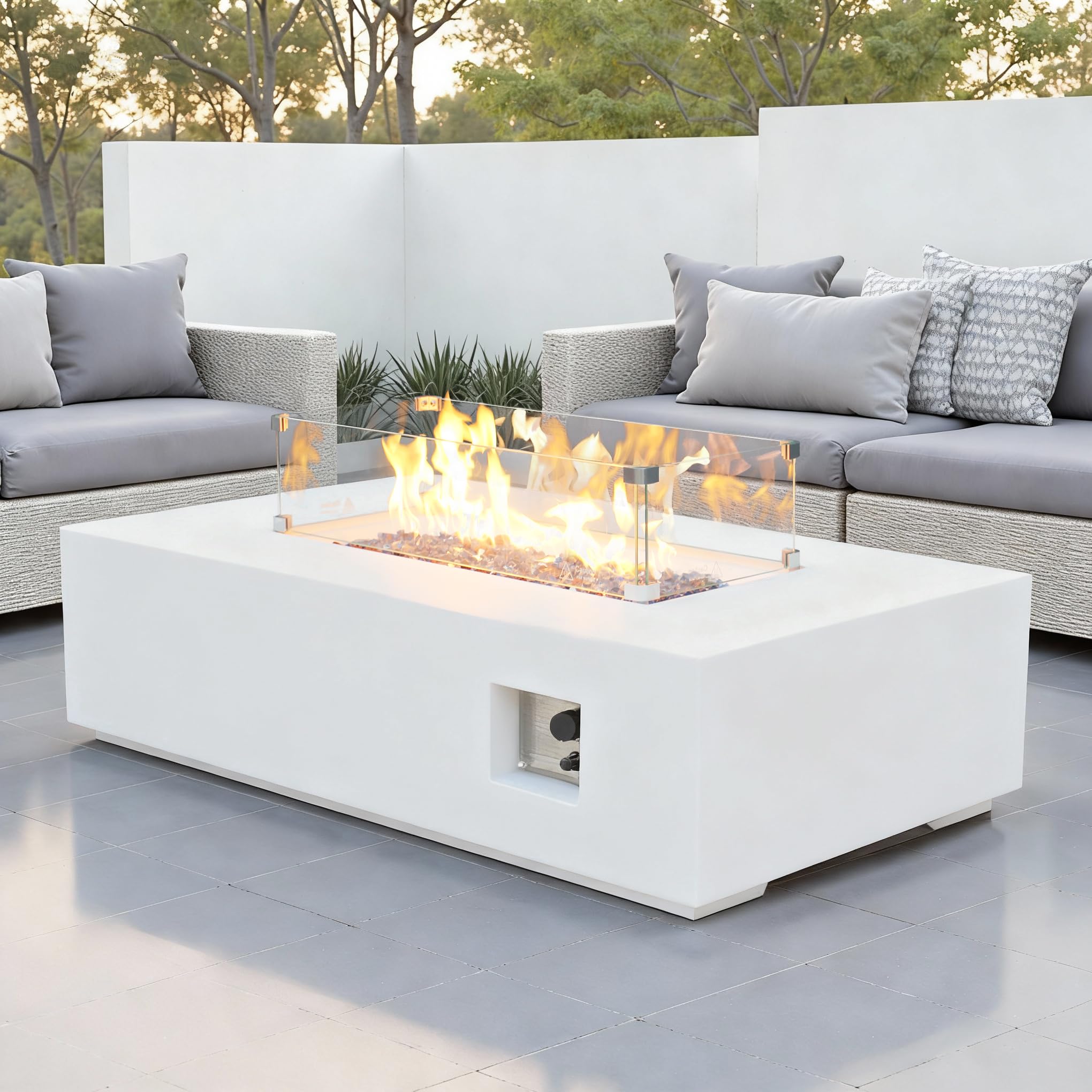 65,000 BTU Outdoor Propane Fire Pit Table