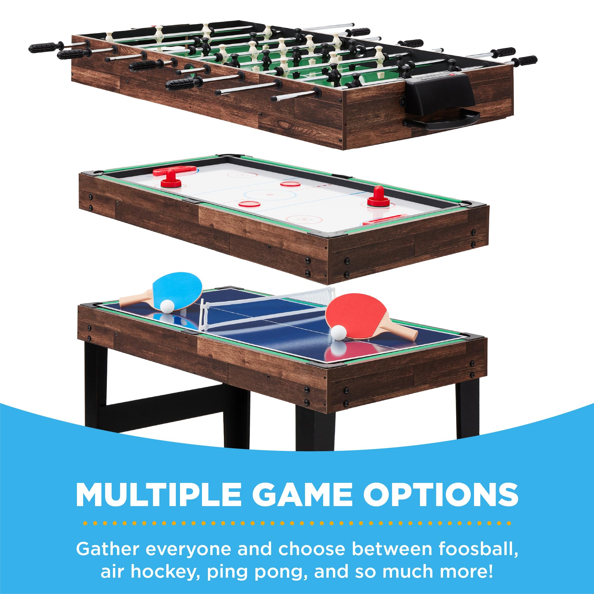 10-in-1 Multi Game Table – 2x4ft