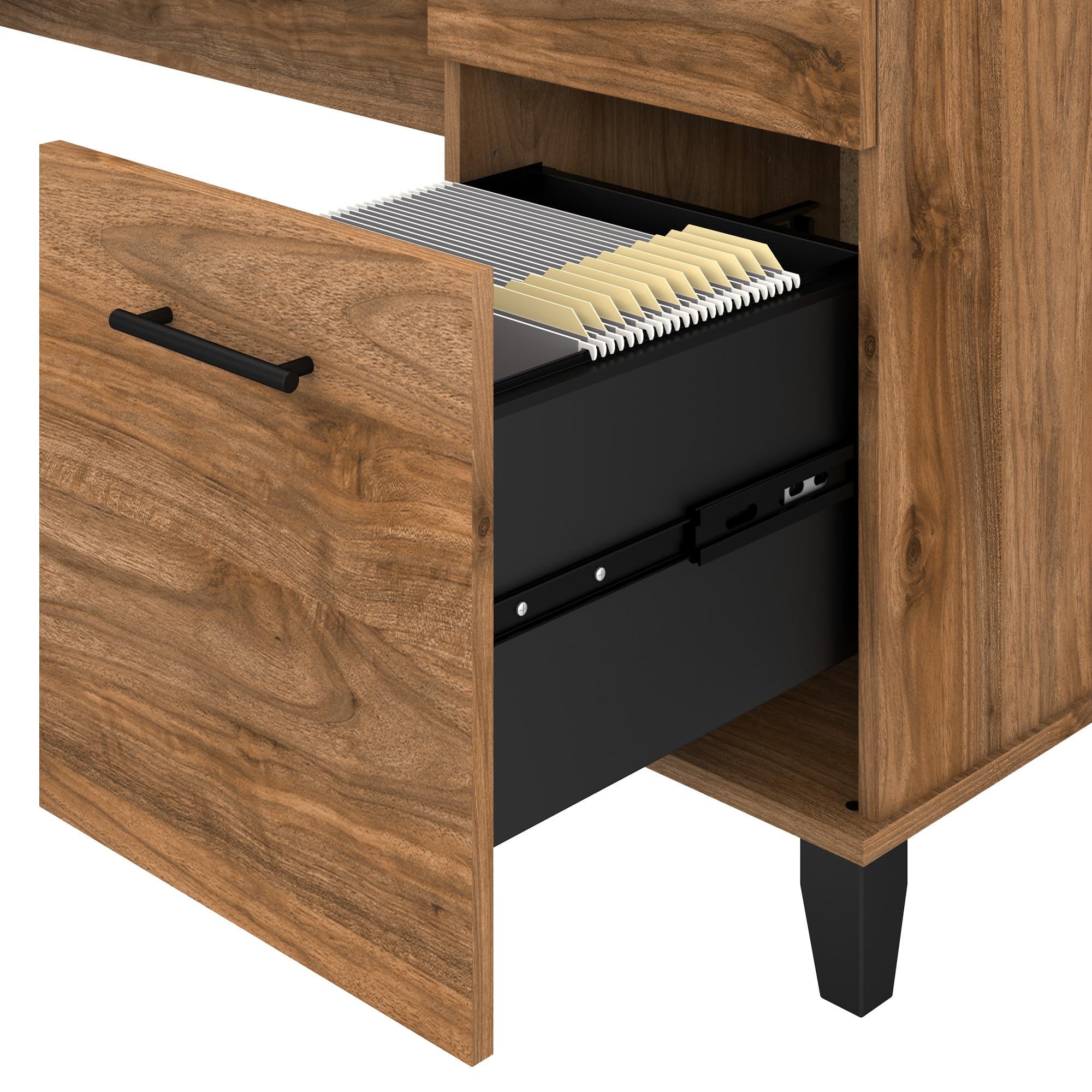 72W Office Desk with Drawers