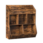 Kids Bookshelf with Toy Storage