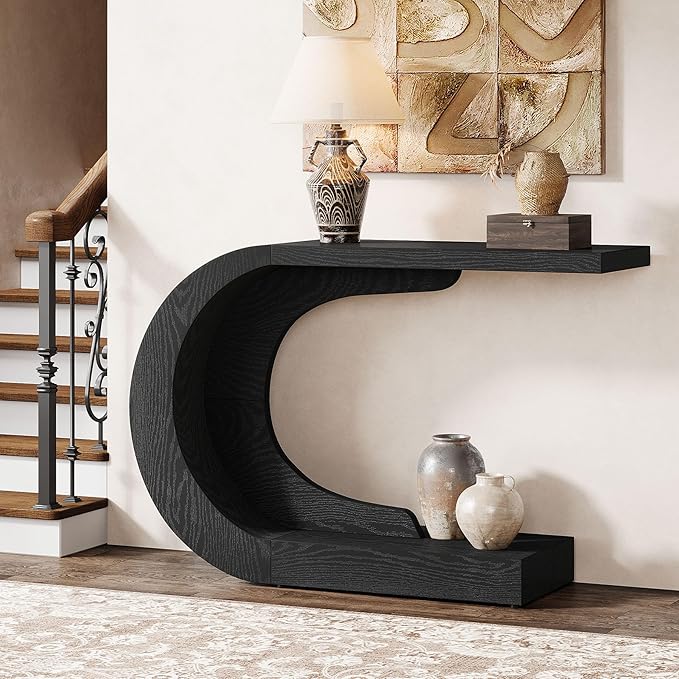 43.3" Mid-Century Modern Console Table
