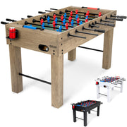 54 Inch Full Size Foosball Table - Oak Finish