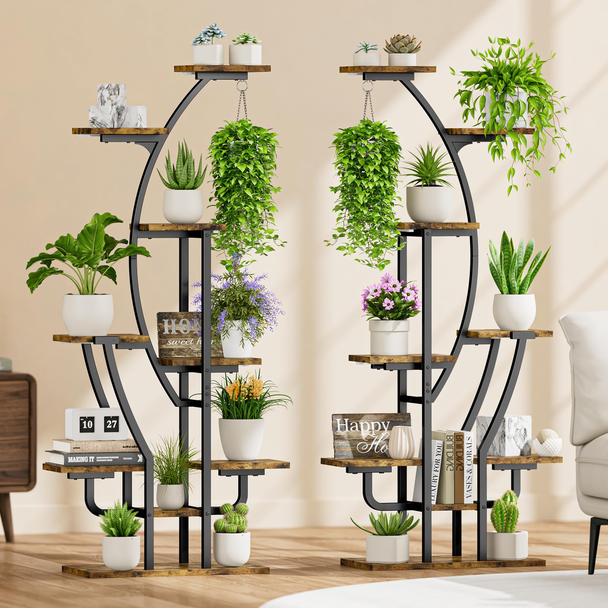 9-Tier Plant Stand with Grow Lights