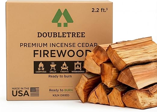 Kiln Dried Incense Cedar Firewood 16 Inch Logs