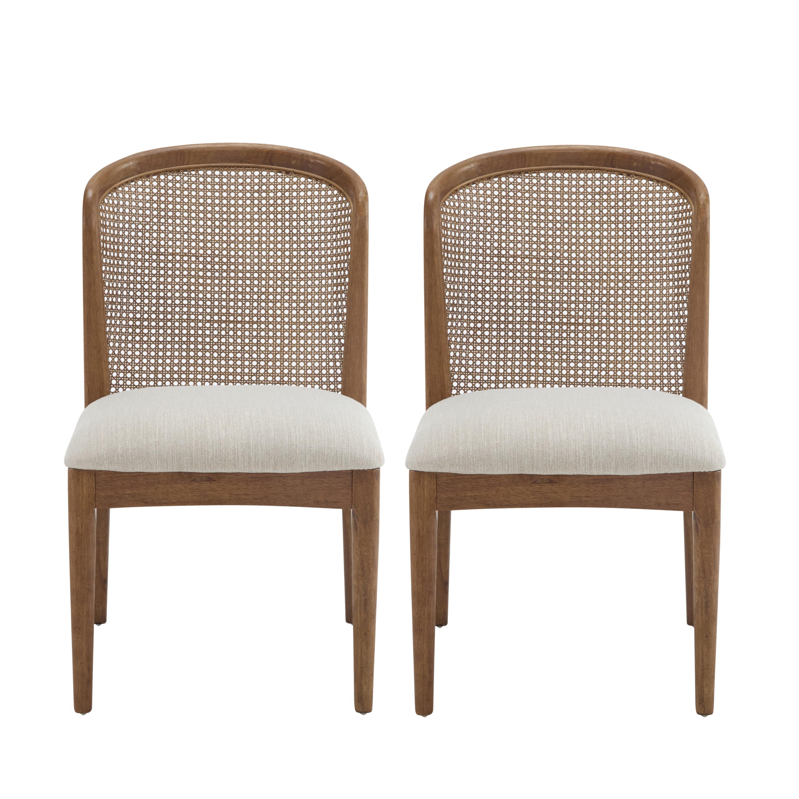 Lilia Dining Chairs Set of 2 with Cane Webbing