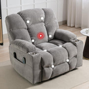 Dual Motor Power Lift Recliner Chair with Massage and Heat