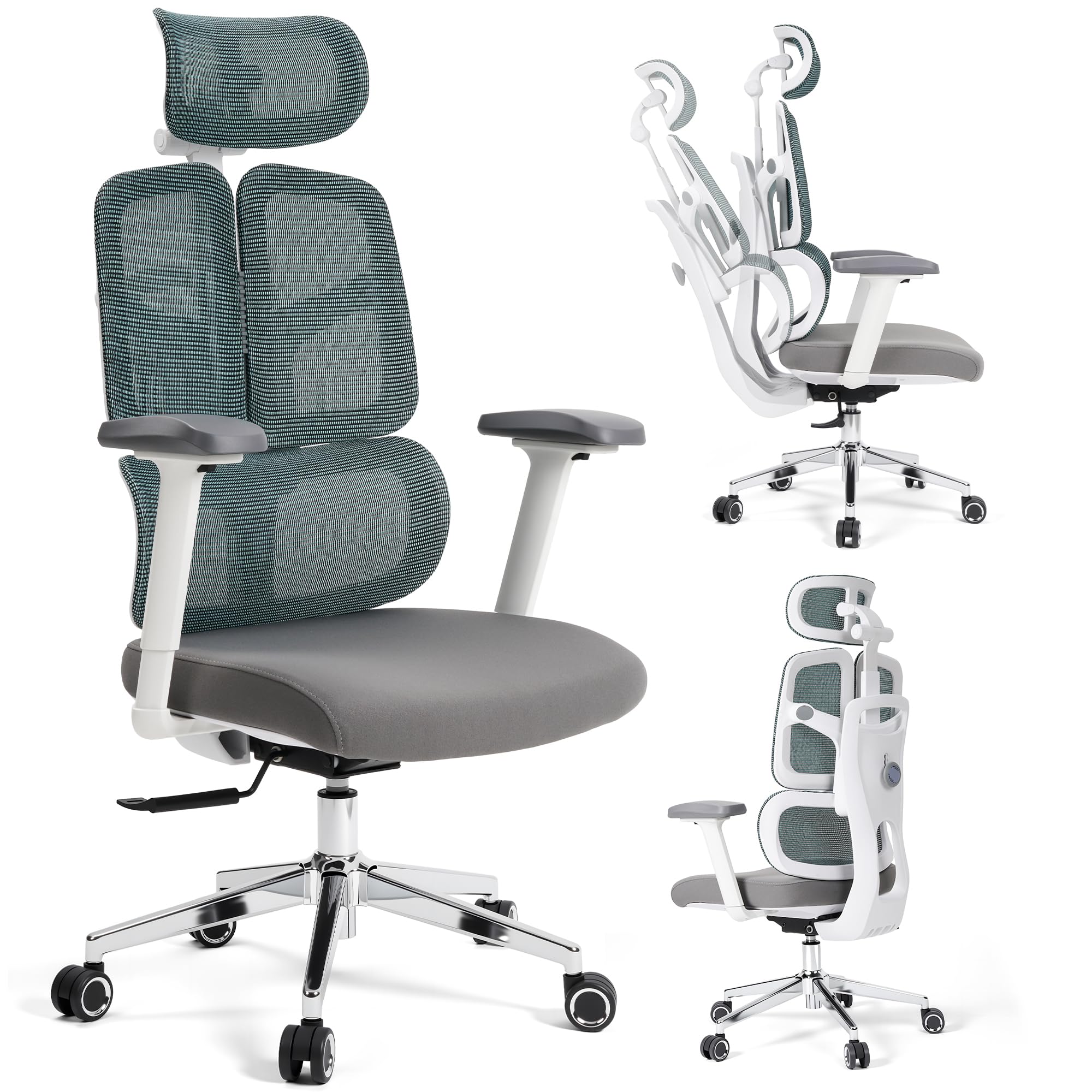 Ergonomic Office Chair 500 LBS Capacity with 3D Armrest