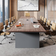8 Foot Conference Table with Cable Management