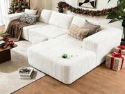 110" L-Shape Modular Sectional Sofa