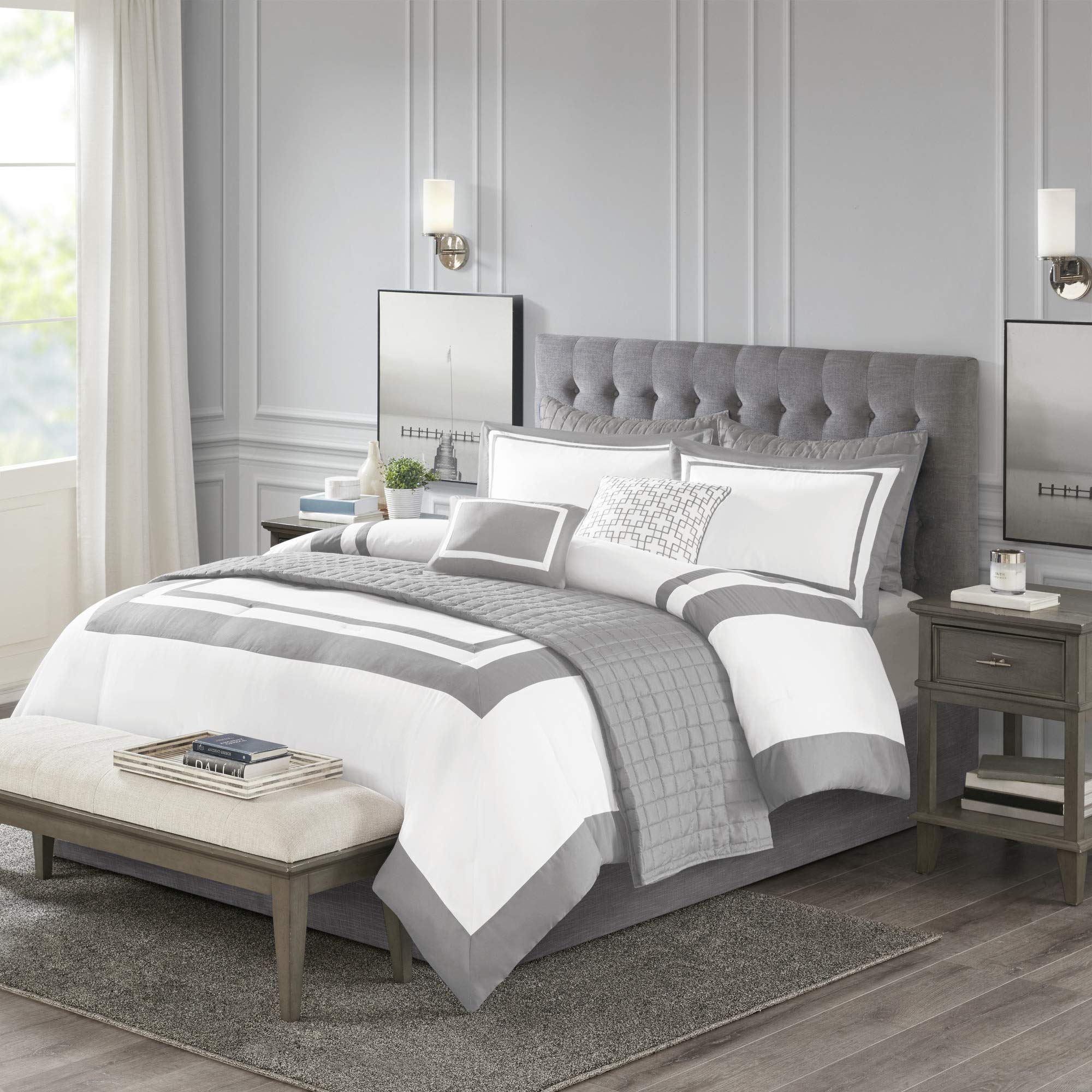 Heritage 8-Piece Comforter and Coverlet Set