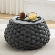 Outdoor Side Table with Removable Lid