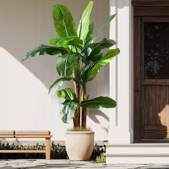 9ft Artificial Banana Tree