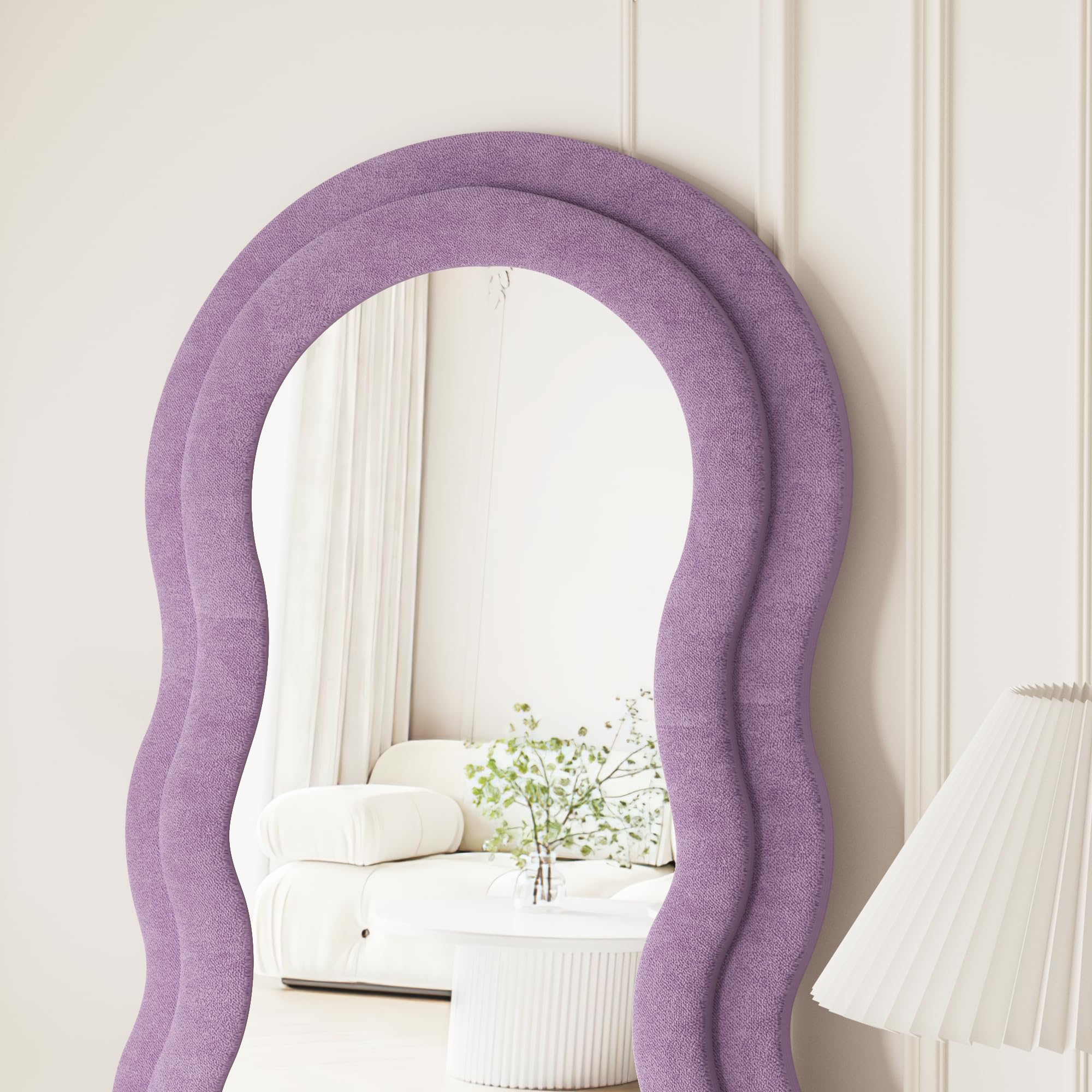 Wavy Full Length Mirror 63x24