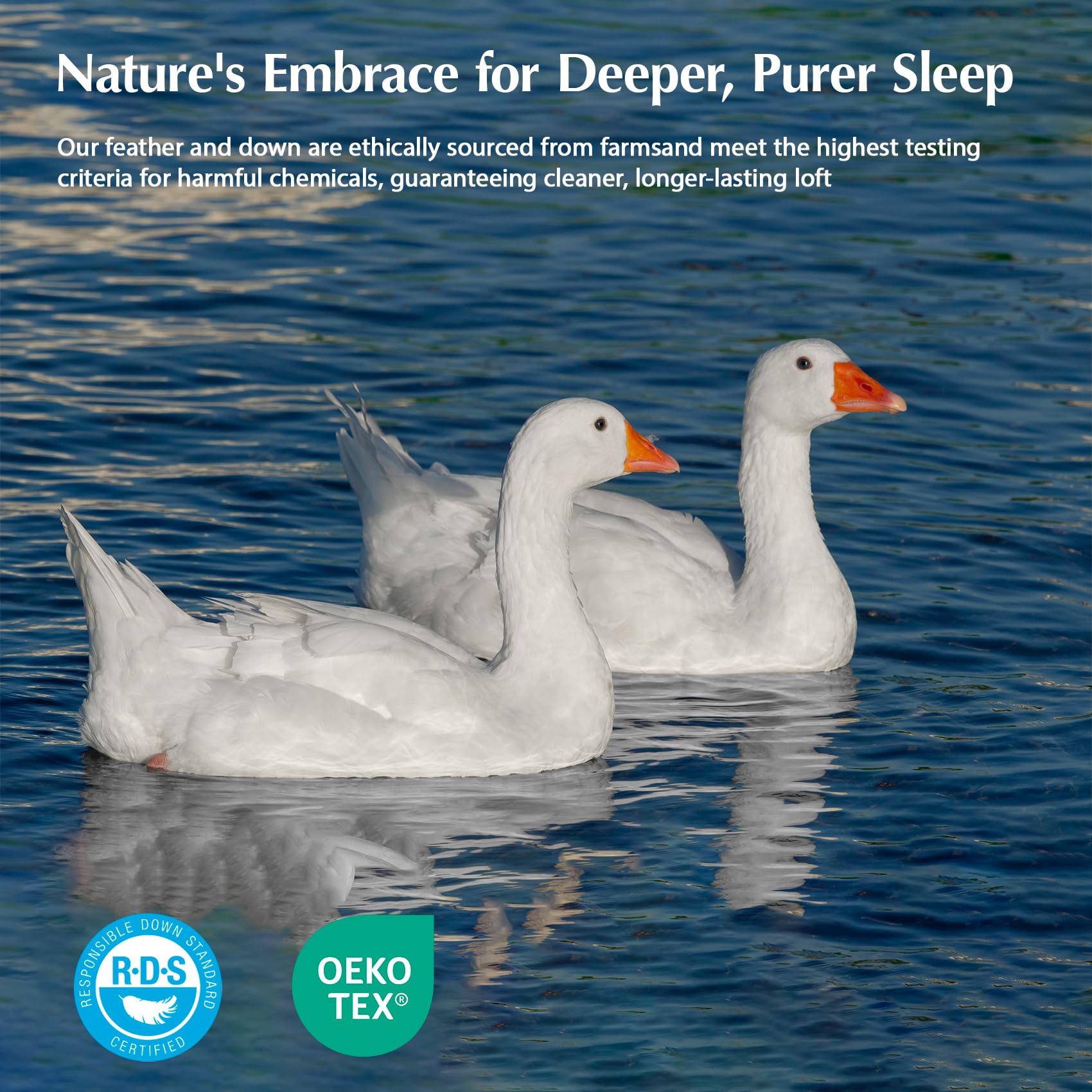 King Size White Goose Down Comforter