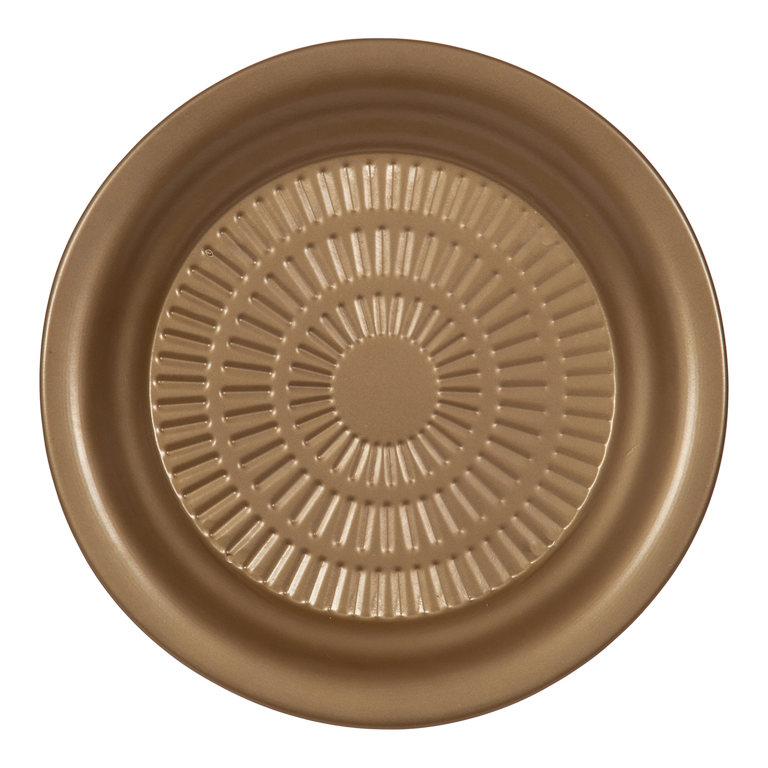 Mahdavi Modern Plant Stand Table - 12 x 12 x 27 - Gold Textured Accent