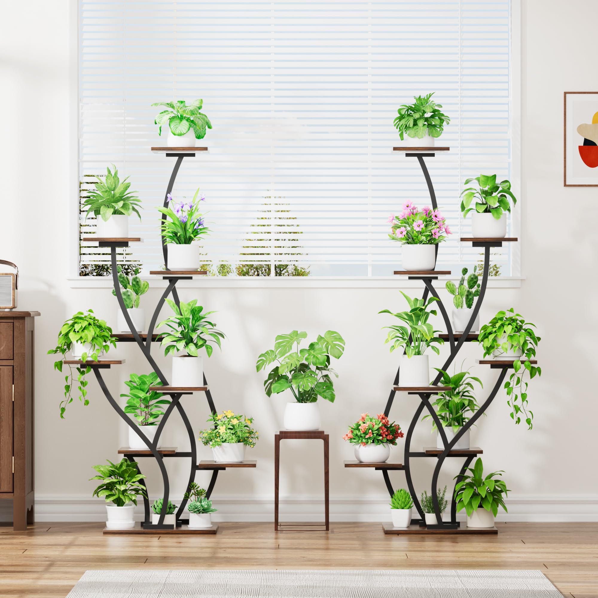 9-Tier Plant Stand with Grow Lights