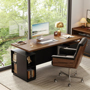 71" Electric Height Adjustable Standing Desk with Privacy Panel