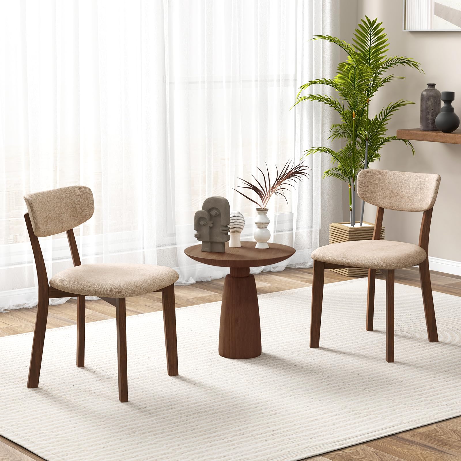 Upholstered Dining Chairs Set of 4