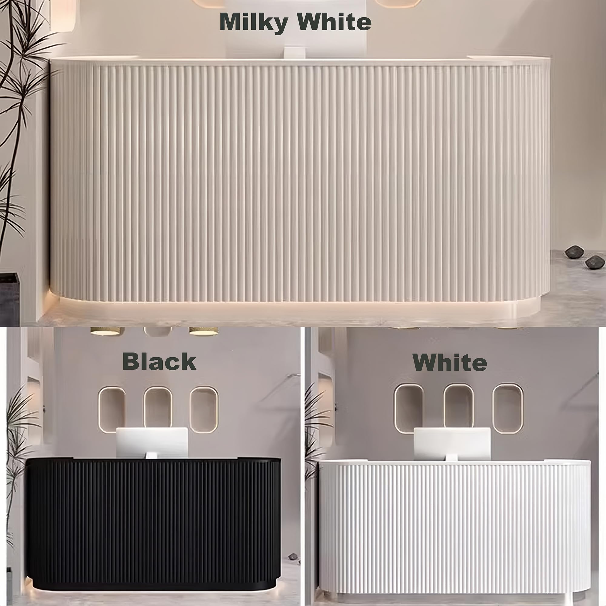 Reception Desk with LED Lighting