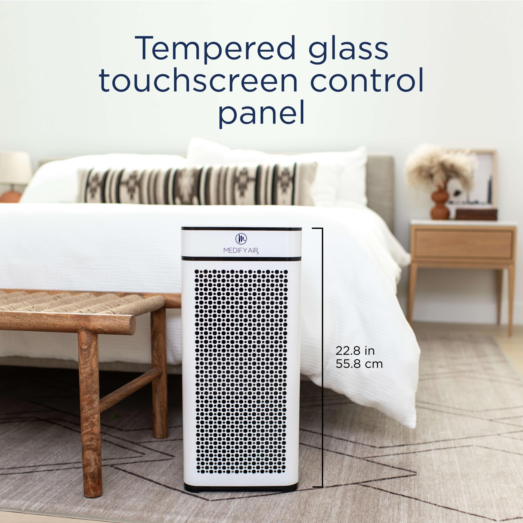 MA-40 True HEPA H13 Air Purifier 2-Pack White