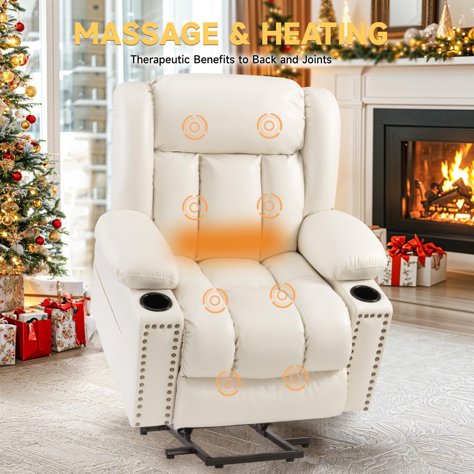 Power Lift Recliner Chair with Massage