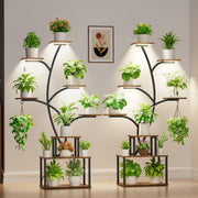 8-Tier Plant Stand with Grow Lights