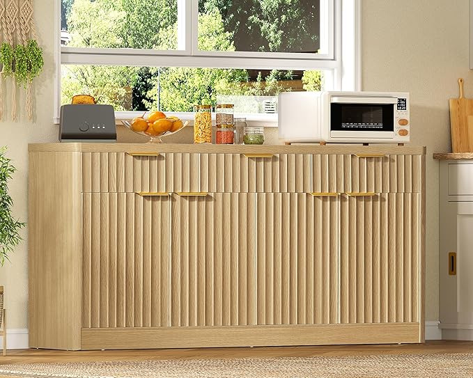 61" Buffet Cabinet with Drawers
