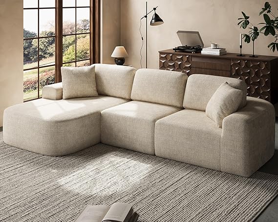 107'' Modular Sectional Sofa with Chaise