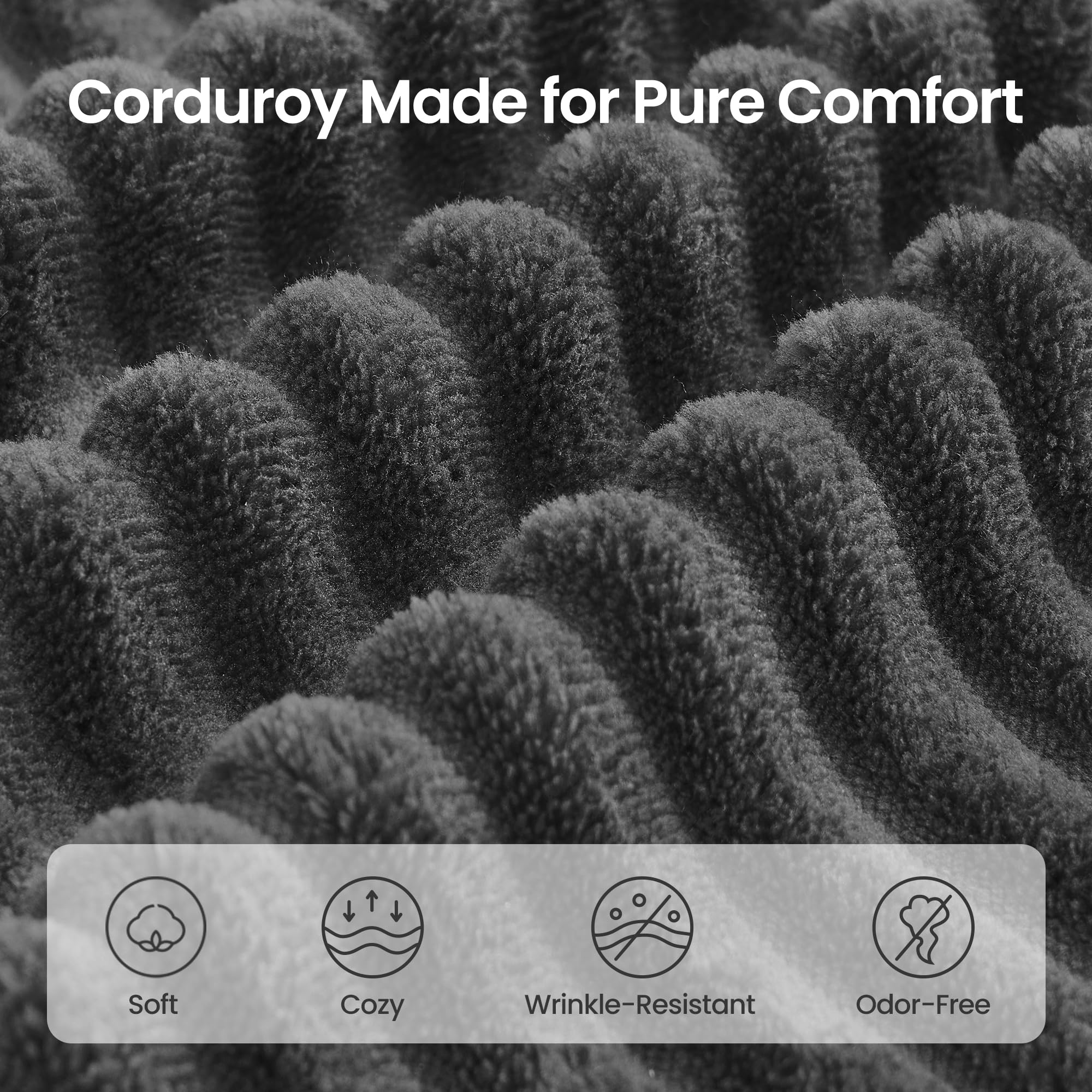 108.3 Inches Boneless Couch with Chaise Modular Sectional Sofa