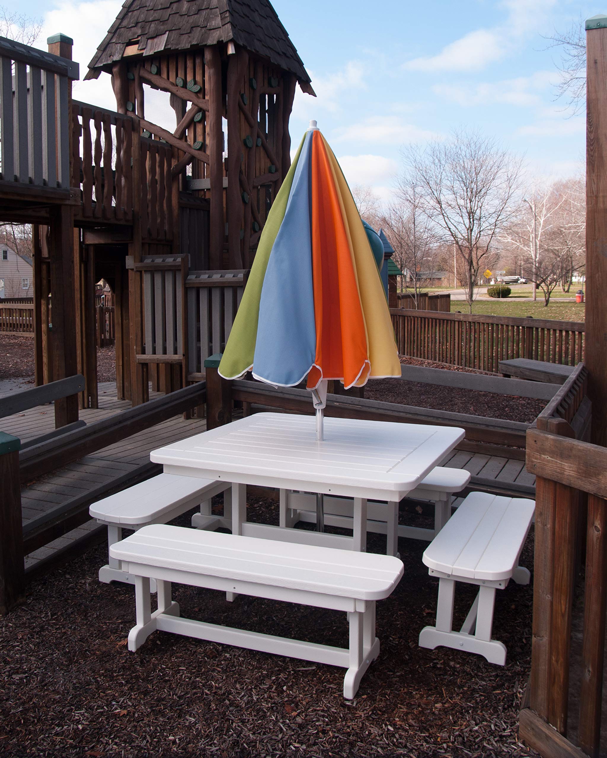 48" Backless Outdoor Bench