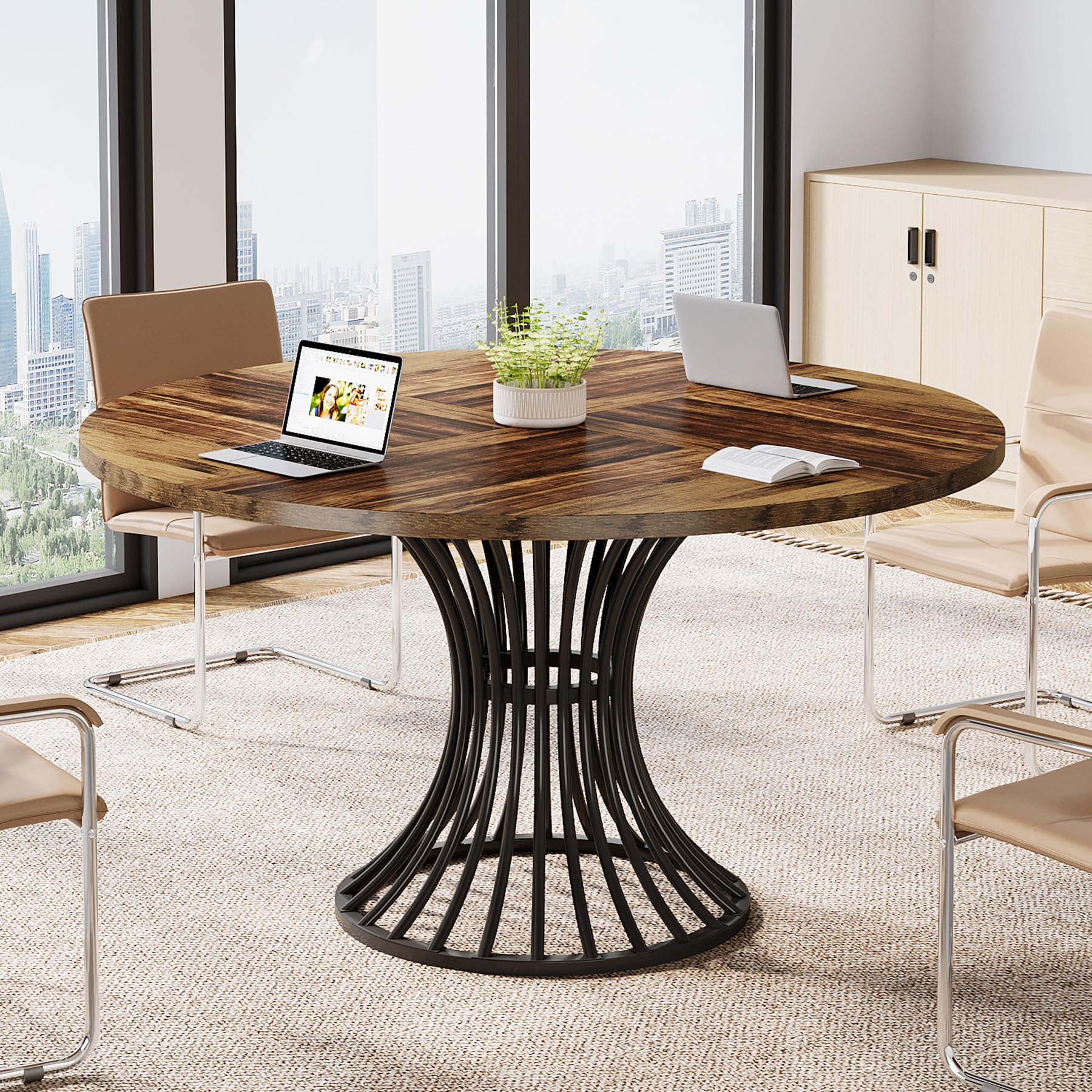 Round Conference Table for 4-6 People