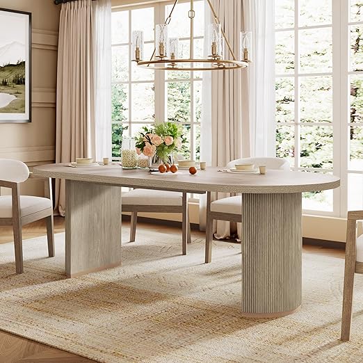 Lancas Modern Minimalist Wooden Indoor Dining Table
