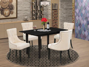 5-Piece Dining Set with Butterfly Leaf Table