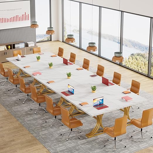 10.5FT Conference Table for 8-10 People