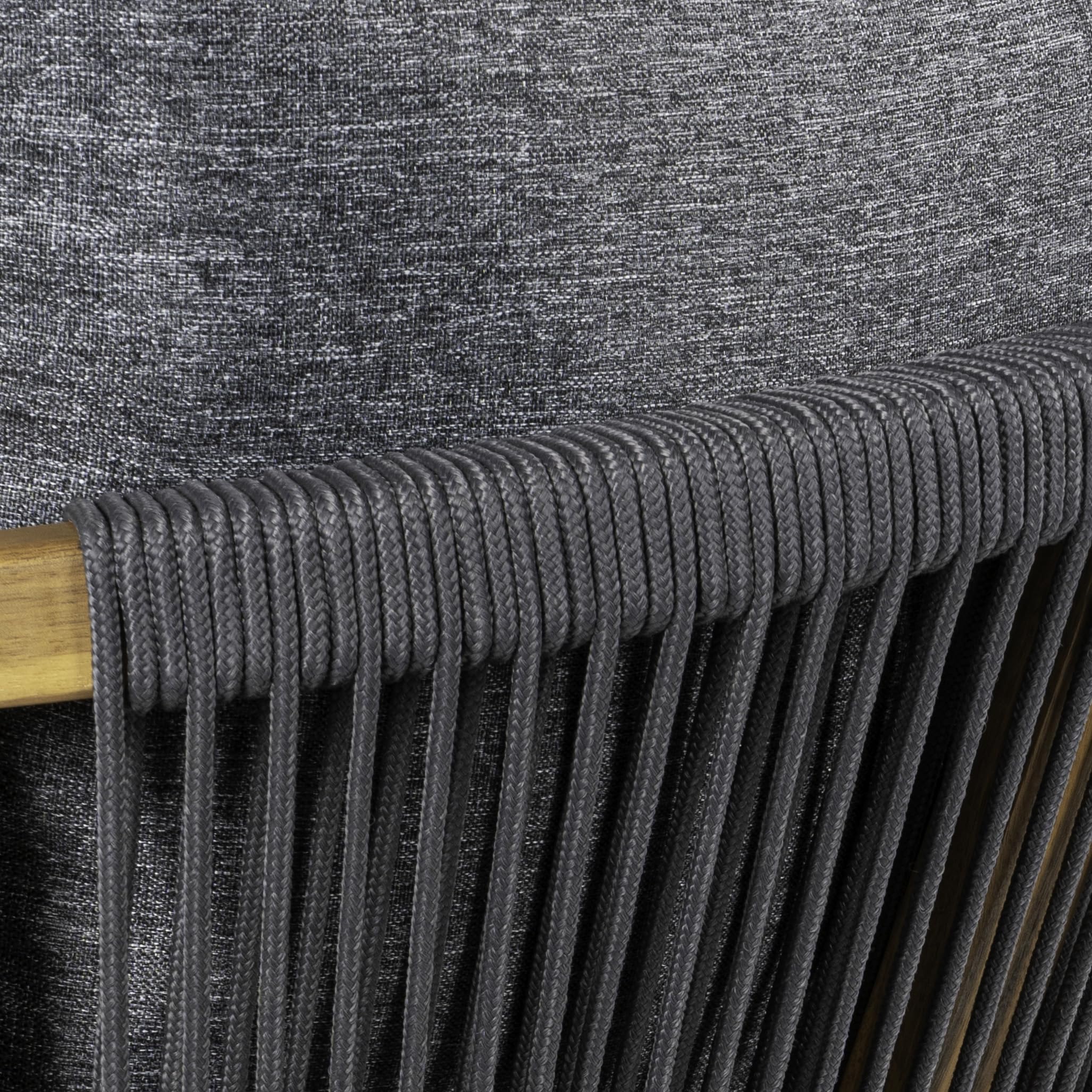 Porto Outdoor Bar Stool with Cushions and Armrests (Set of 2)