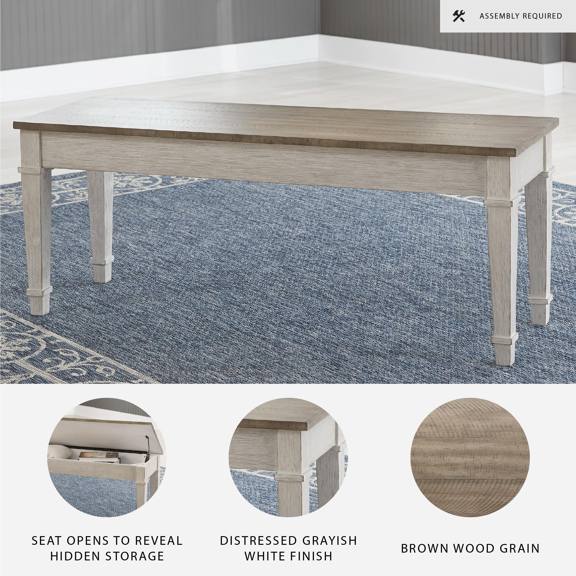 Skempton Farmhouse Storage Bench