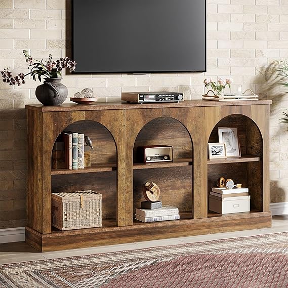TV Stand for 55-65 Inch TV with Storage Cabinets