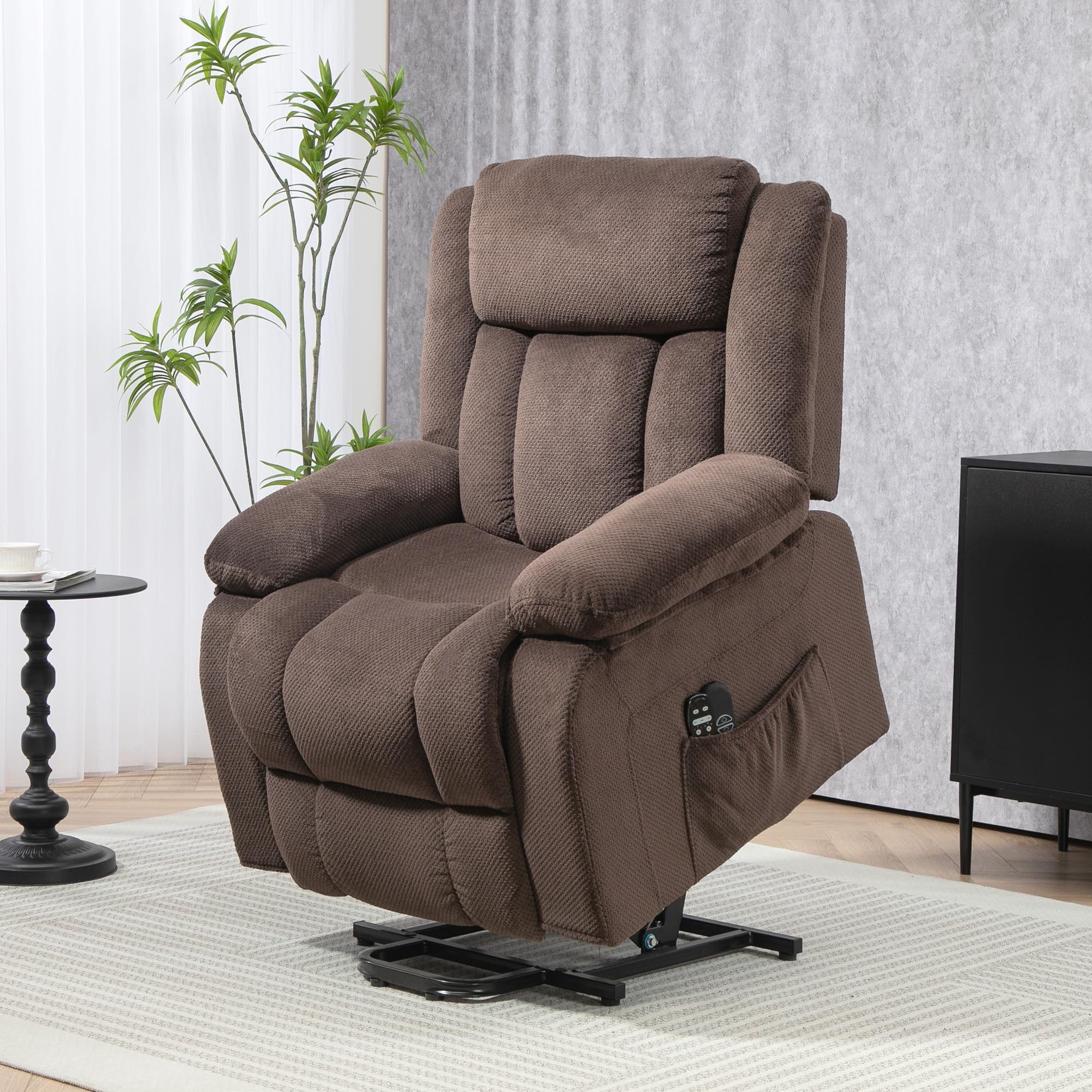 Power Lift Recliner Chair with Massage and Heat