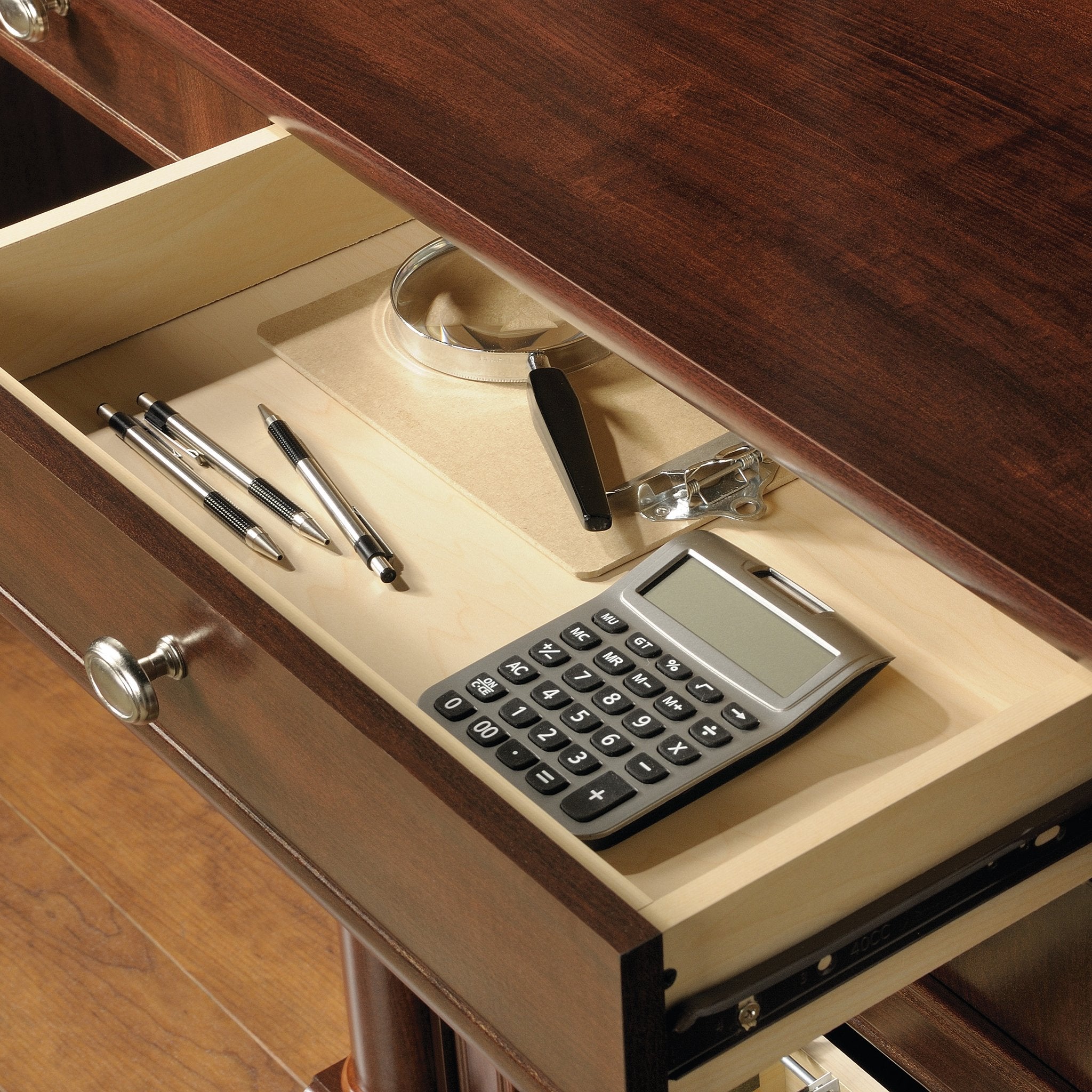 Computer Desk with Hutch and File Drawer