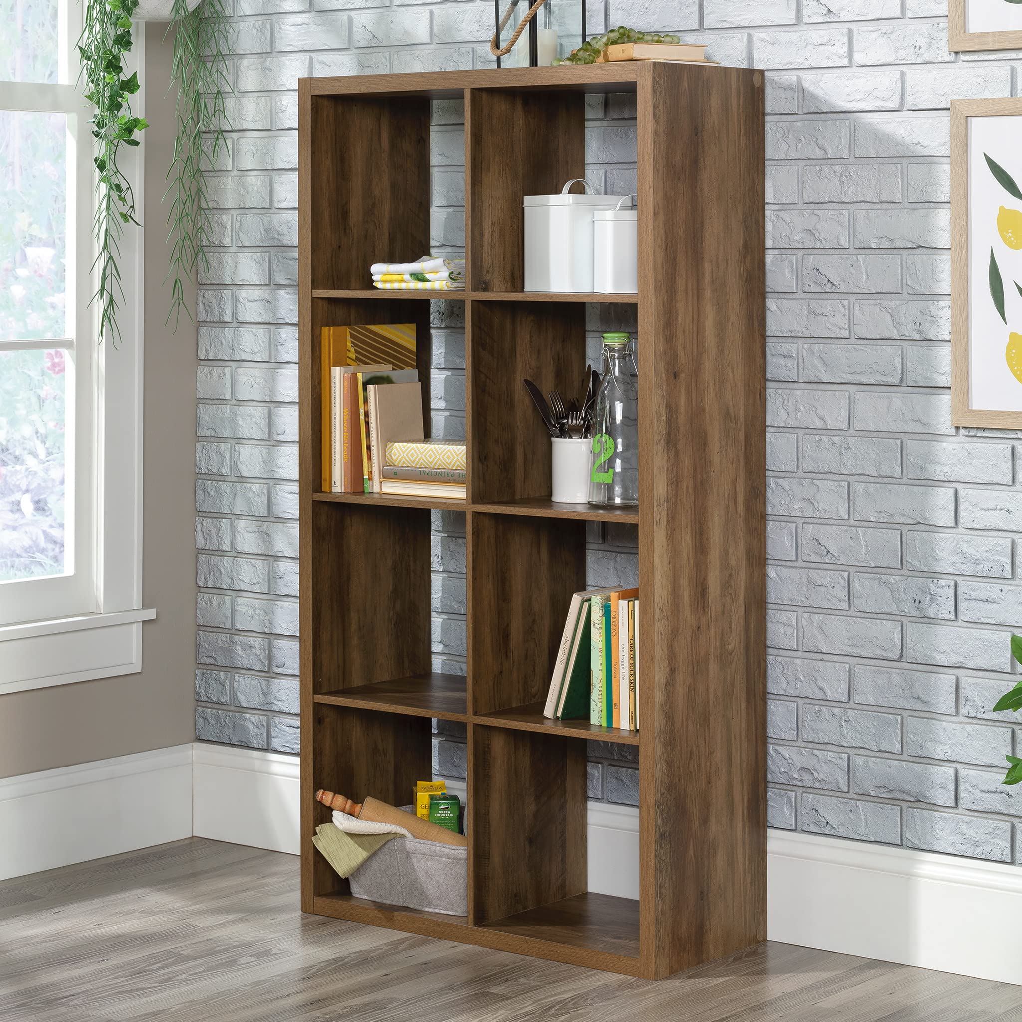 8-Cube Storage Organizer Bookcase