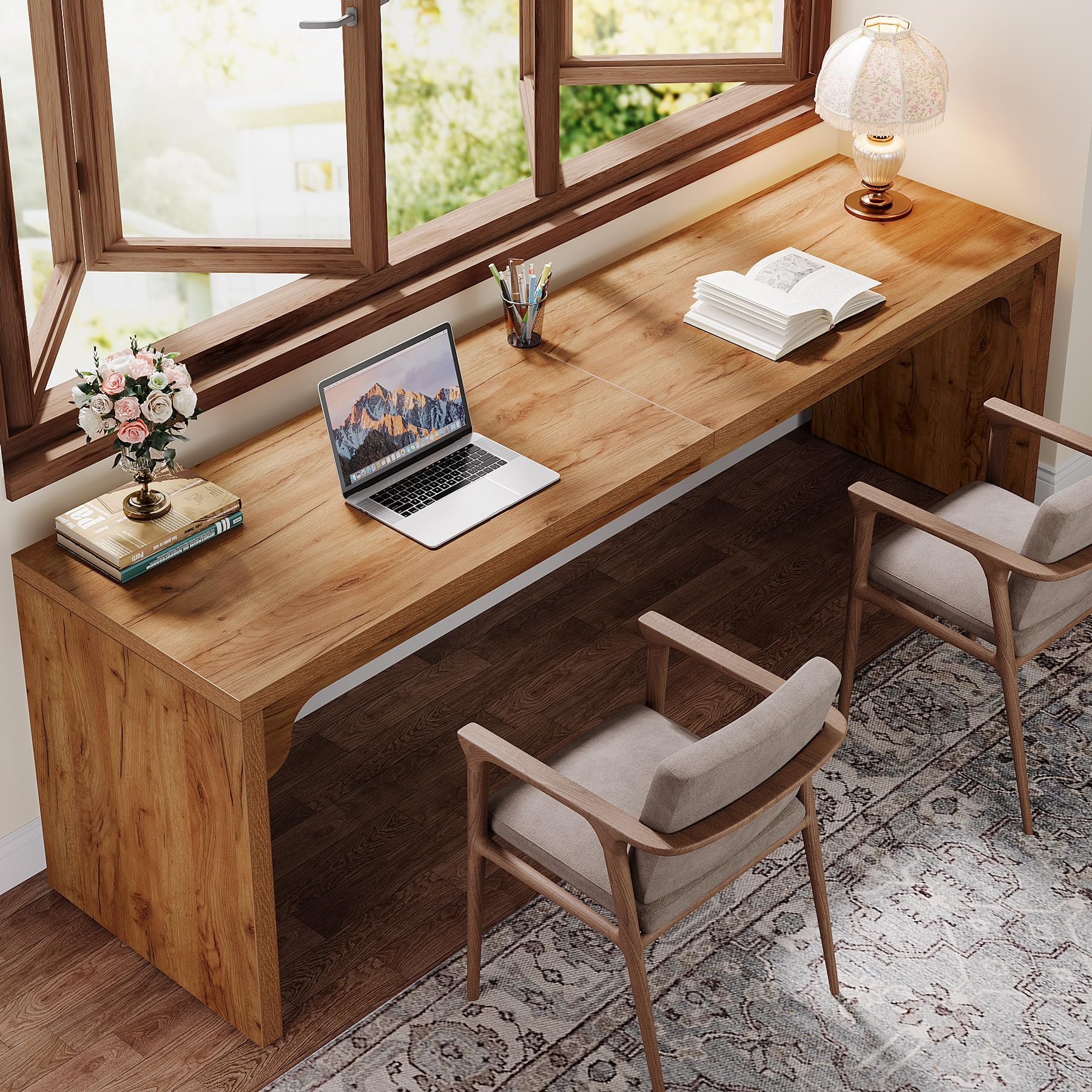 78.7" Extra Long Computer Desk