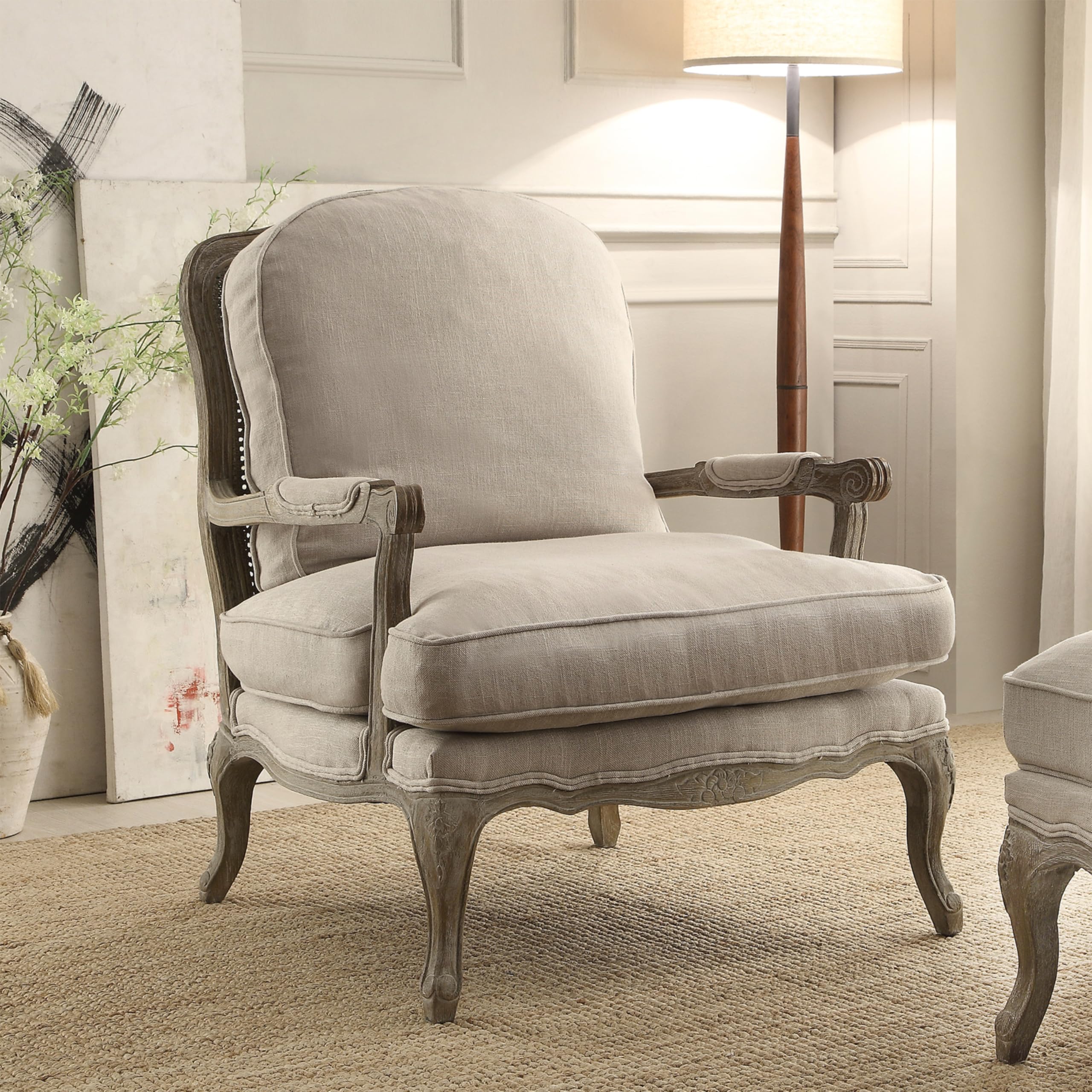 Parlier Show Wood Accent Chair