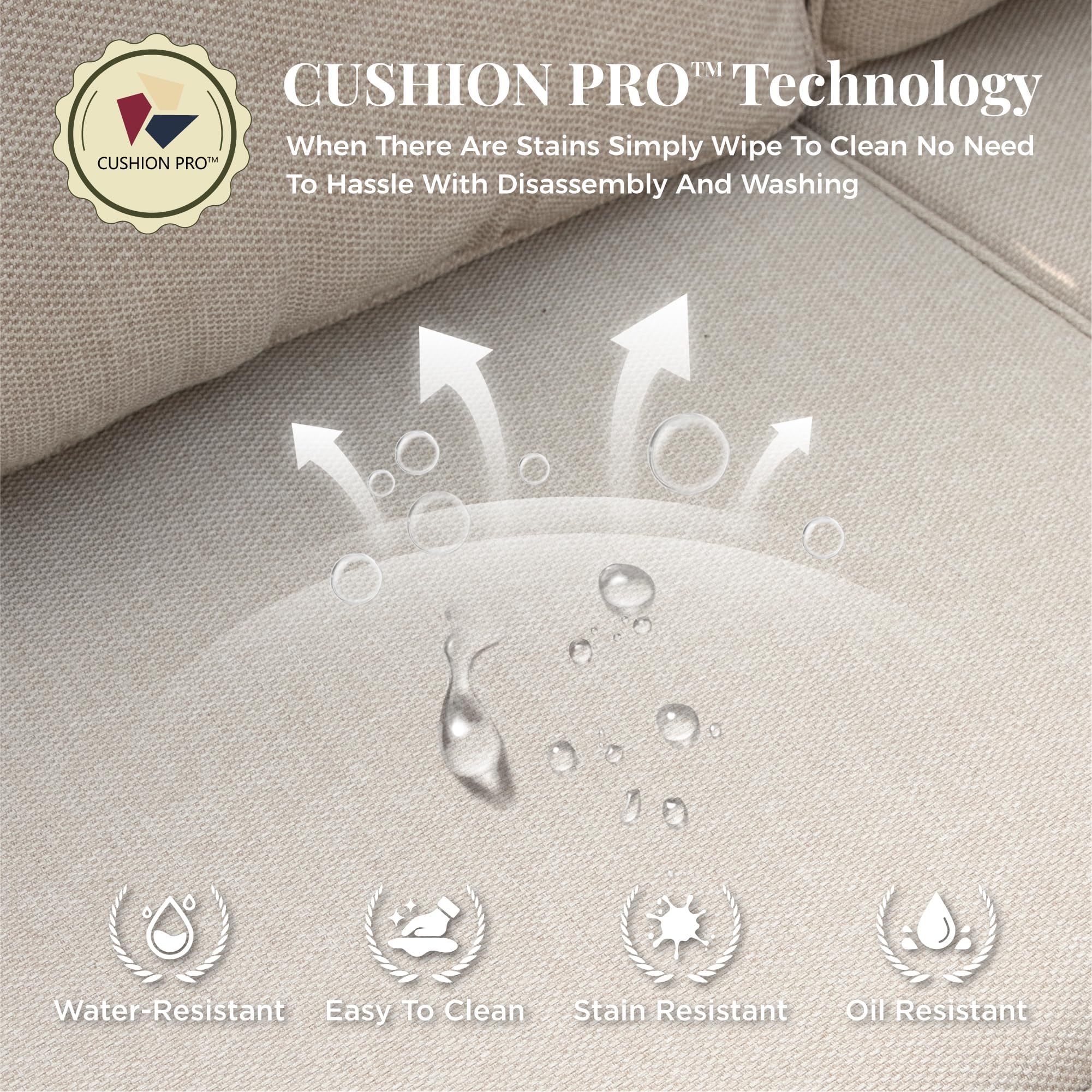 5-Piece Patio Conversation Set with Swivel Chairs