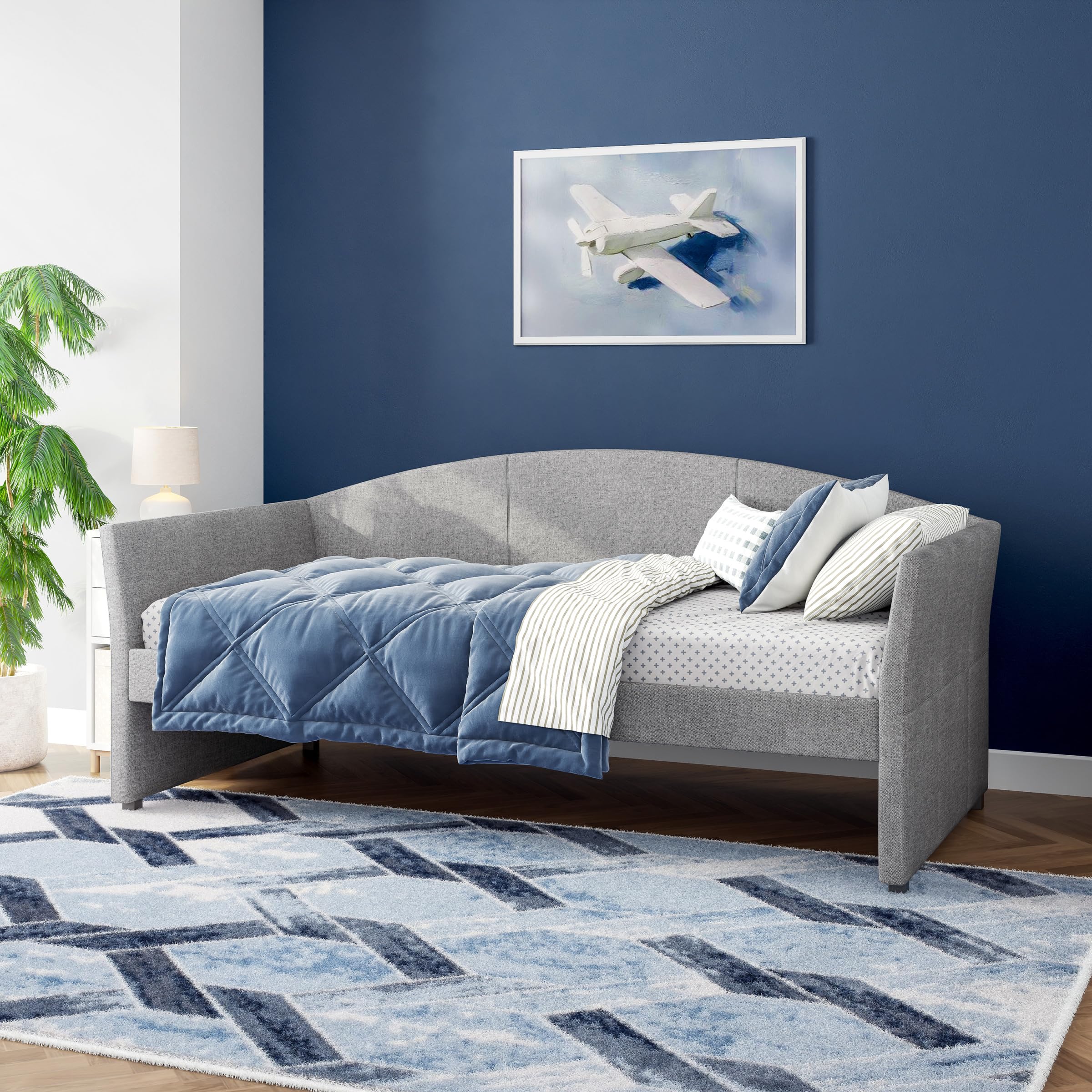Westchester Daybed Twin Smoke Gray Fabric