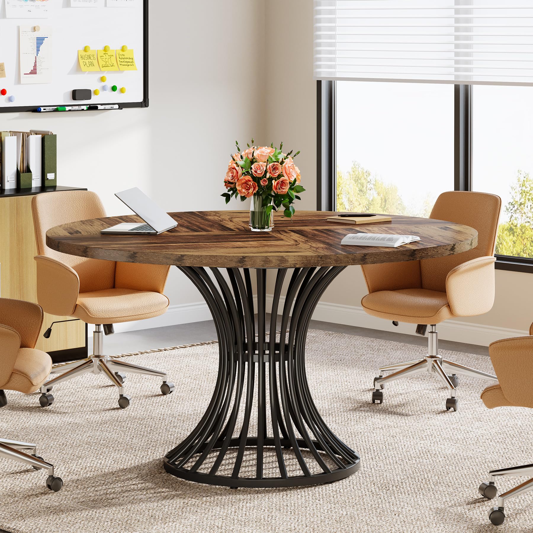 Round Conference Table for 4-6 People