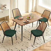 5-Piece Dining Table Set with 4 Chairs