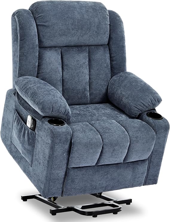 Power Lift Recliner Chair with Massage and Heat